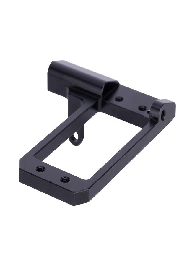 VNUHV Aluminum BTA Servo Mount and 4 Link Adapter for 1/10 RC Crawler Vanquish F10 Portal Axle Low Center of Gravity LCG Chassis DIY (Black) - Image 4